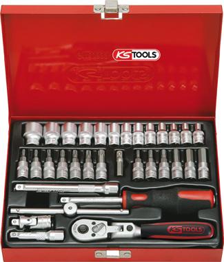 Steckschlüssel-Satz 1/4" 33-teilig KS Tools