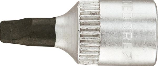 Schraubendrehereinsatz 1/4" Schlitz 6,5x1,2mm Gedore