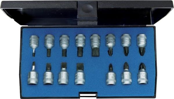 Schraubendrehereinsatz- Satz INS20PM 1/4" 15-teilig Gedore