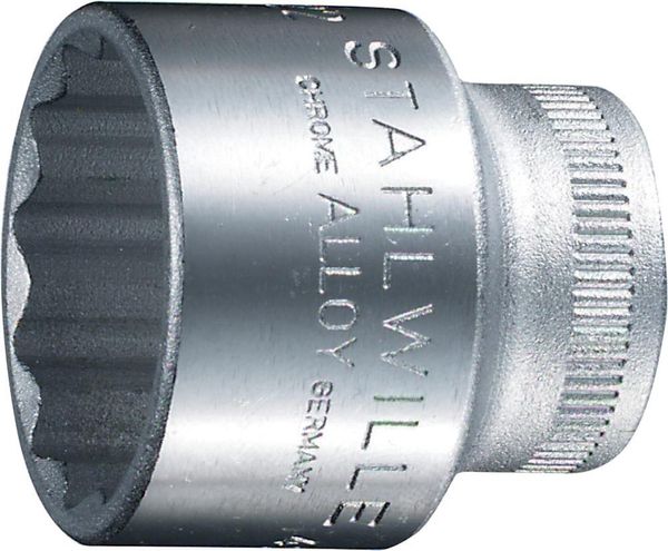 Steckschlüsseleinsatz 12-kant 3/8" 12mm Stahlwille
