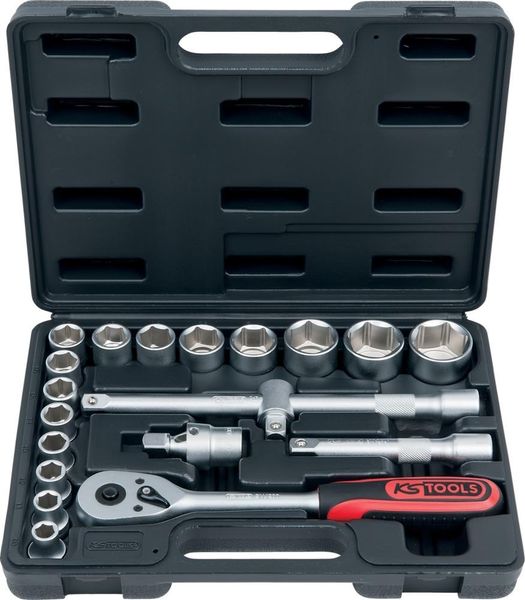 Steckschlüssel-Satz 1/2" 20-teilig KS Tools
