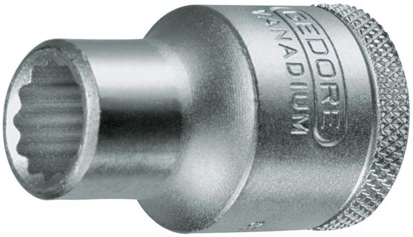 Steckschlüsseleinsatz 12-kant 1/2" 18mm Gedore