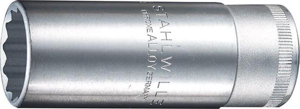 Steckschlüsseleinsatz 12-kant 1/2" 14mm lang Stahlwille