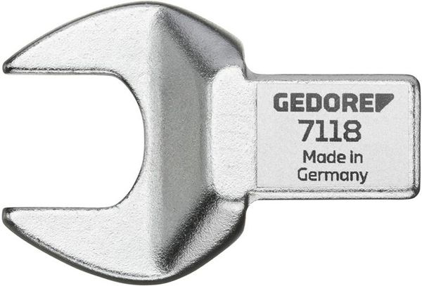 Einsteck-Maulschlüssel 19mm 14x18mm 4kt. Gedore