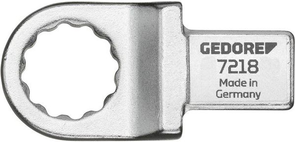 Einsteck-Ringschlüssel 27mm 14x18mm 4kt. Gedore