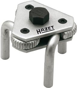 Ölfilterschlüssel 3-armigAntrieb 3/8" / SW 19mm 65-120mm Hazet