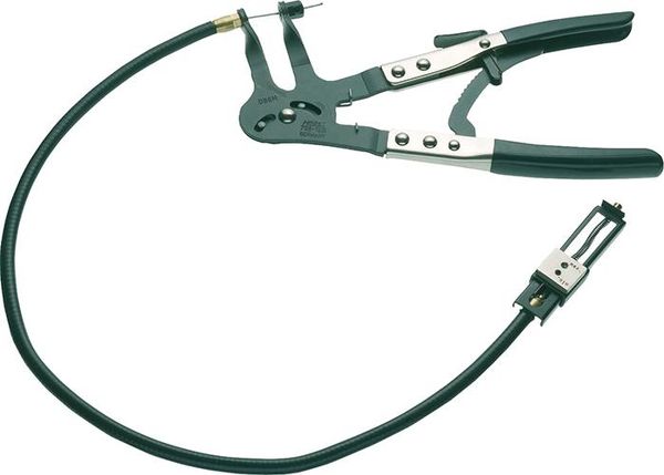 Schlauchklemmenzange für Federband- und Raumsparschellen 875mm Hazet