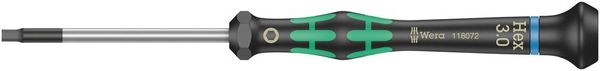 Elektronik- Schraubendreher Innensechskant 3mm Wera