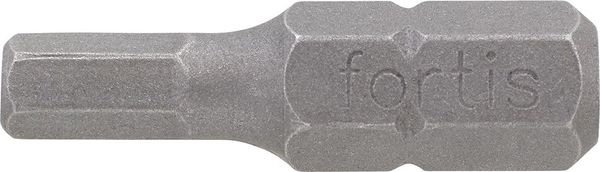 Bit zähhart 1/4" DIN3126 C6,3 Innensechskant 6x25mm 10er Pack FORTIS