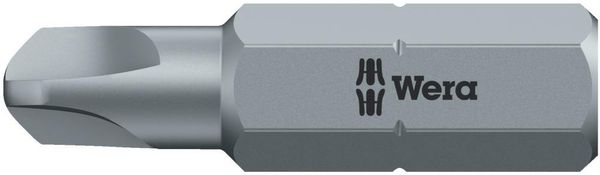 Bit zähhart 1/4" DIN 3126 C6,3 TRI-Wing 2x25mm Wera