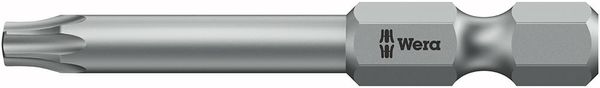 Bit zähhart 1/4" DIN 3126 E6,3 T20x89mm mit Bohrung Wera