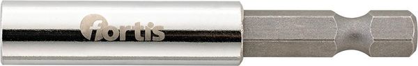 Bithalter 1/4" für 1/4" Bits Magnet + Sprengring 60mm FORTIS