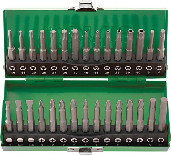 Bit-Sortiment 30-teilig mit Bits 50mm FORTIS