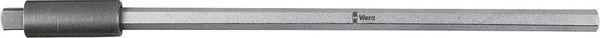 Adapterklinge Vario Innensechskant zu Aussenvierkant 1/4" 175mmWera