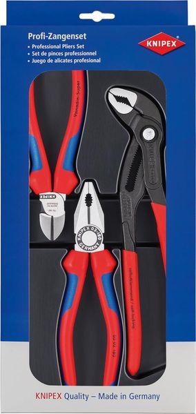 Zangen-Satz Profi 3-teilig KNIPEX