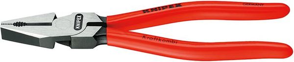 Kraft-Kombinationszange poliert mit Kunststoff-Griffen 225mm KNIPEX