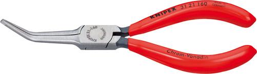 Nadelzange gebogen mit Kunststoff-Griffen 160mm KNIPEX