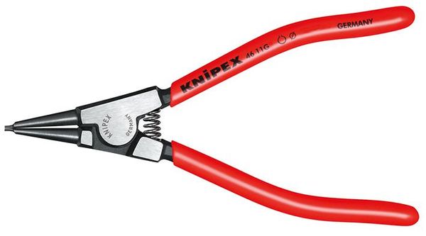 Sicherungsringzange für Greifringe poliert G1 mm KNIPEX