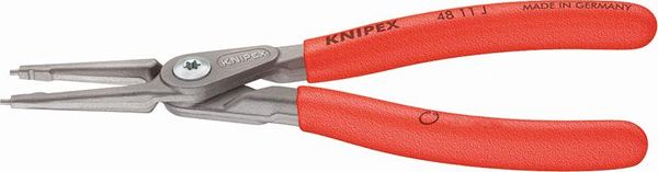 Sicherungsringzange innengerade grau atramentiert J0 mm KNIPEX