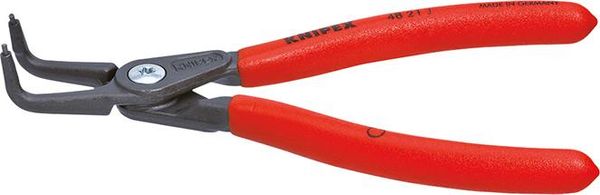Sicherungsringzange innengebogen grau atramentiertJ41 mm KNIPEX