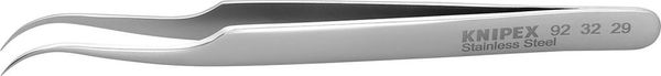Pinzette Präzision rostfrei Sichelform 120mmKNIPEX