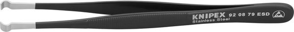Pinzette ESD 120mm schwarz KNIPEX
