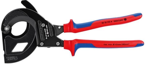 Kabelschn. f.SWA-Kabel 315mm 2K-Hülle Knipex