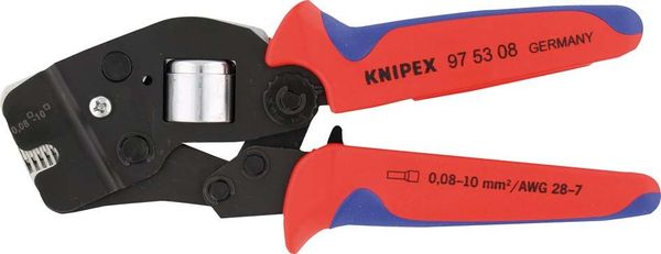 Crimpzange selbsteinstellend 0,08-10qmm KNIPEX