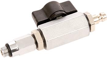 Prüfanschluss 1/2" AG mit Schnellkupplung Gas