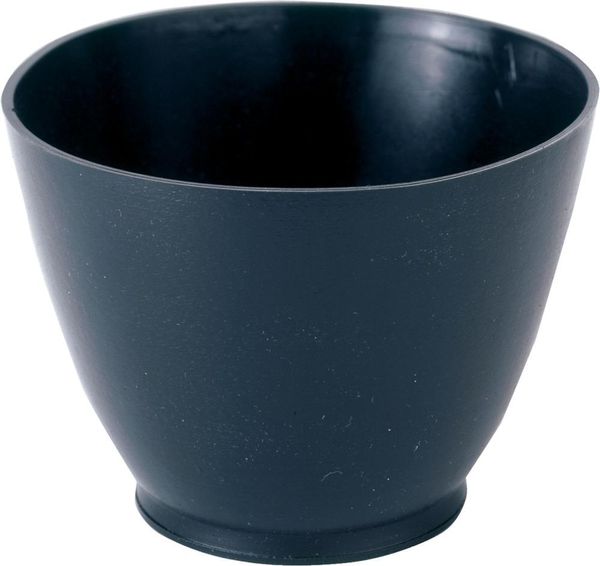 PVC-Gipsbecher schwarz Gr.8 konisch Pariere