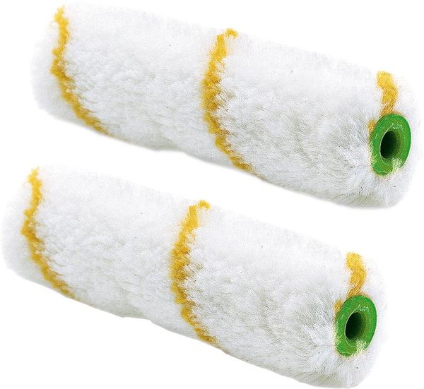 Farbwalze Gelbfaden 10cm VE a 2 Stück Nölle PROFI BRUSH