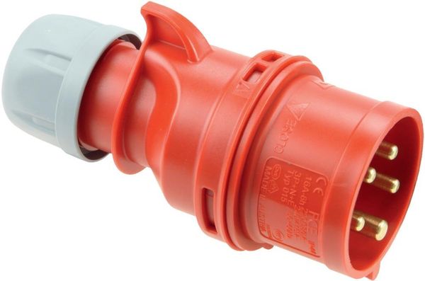 CEE-Stecker 16A IP44 5-polig 6 h 400 V