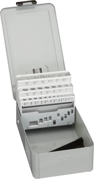 Metallkassette leer für Spibos 1-13,0 25tl FORTIS