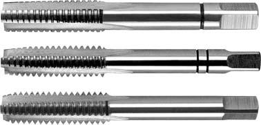 Handgewindebohrer-Satz DIN352 HSS M24 FORTIS