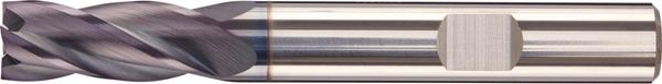 Schaftfräser DIN6527 VHM AlTiN+ Z4 30Grad Schaft HB 16mm FORTIS