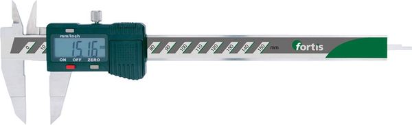 Dig. Messschieber Wellnut 150/0,01mm FORTIS