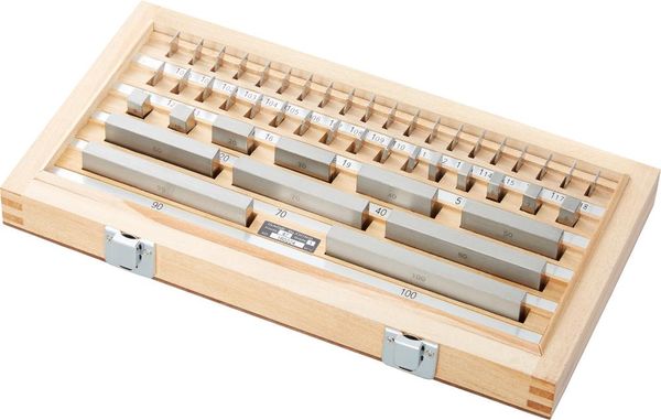 Par.Endmaßsatz Stahl 47-teilig Gen.1 FORTIS