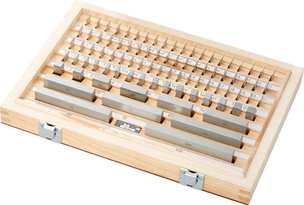 Parallel-Endmasssatz Stahl Genauigkeit 2 87-teilig FORTIS