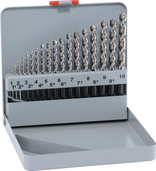 Spiralb.-Stz D338 HSSE 1-13mm 25tlg Maykestag