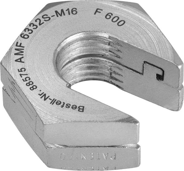 Schnellspannmutter ohne Bund 6332S-M16 AMF