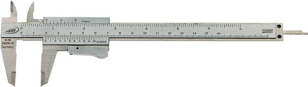 Fein-Messschieber DIN 862150mm rostfr.m.M.Preisser