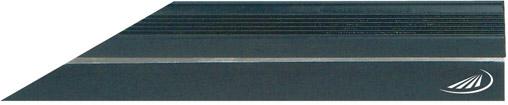 Haarlineal D874/00 100mm HP