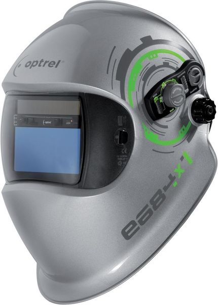 Schweißerhelm e684 silber - Sphere Serie