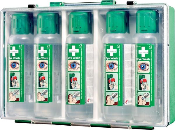 Augendusche Koffer 5x500 ml