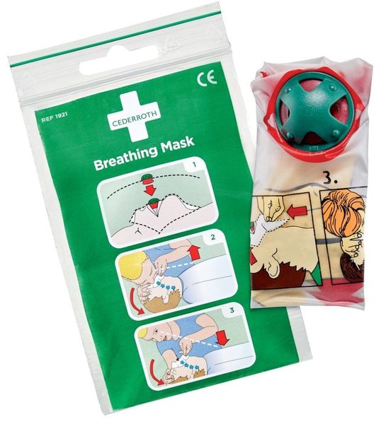 Beatmungsmaske mit Rückschlagventil