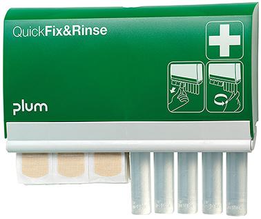 Spender QickFix u. Rinse,Pflaster und Ampullen