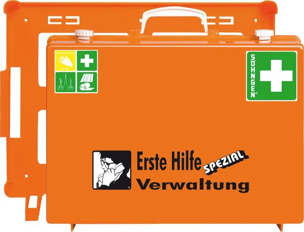 ErsteHilfe-Koffer SpezialMT-CD Verwaltung, orange