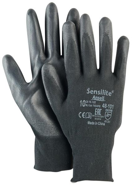 pra101542.jpg Handschuh SensiLite 48-101,Gr.8,schw.
