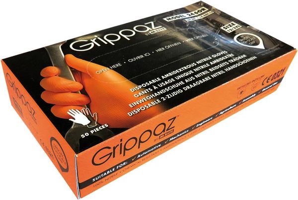 ask119896.jpg Handschuh Grippaz,schwarz, Gr.L, Box a 50 Stück