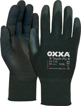Montagehandschuh X-Touch-PU-B, Gr.8, Pack a 3 Paar